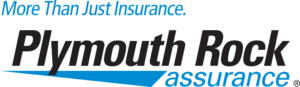 Plymouth Rock Insurance logo and link to get a quote